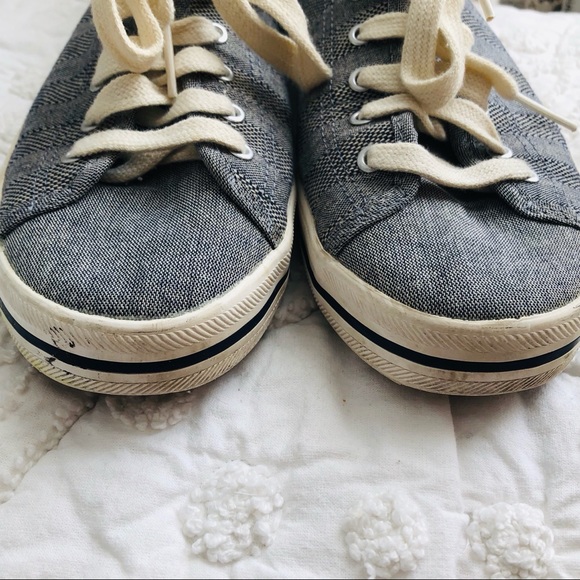 Keds Kickstart Women’s Blue Chambray Stripe 8.5 - Picture 9 of 12